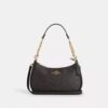 Teri-Schultertasche aus Signature Canvas