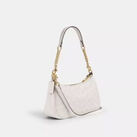 Teri-Schultertasche aus Signature Canvas