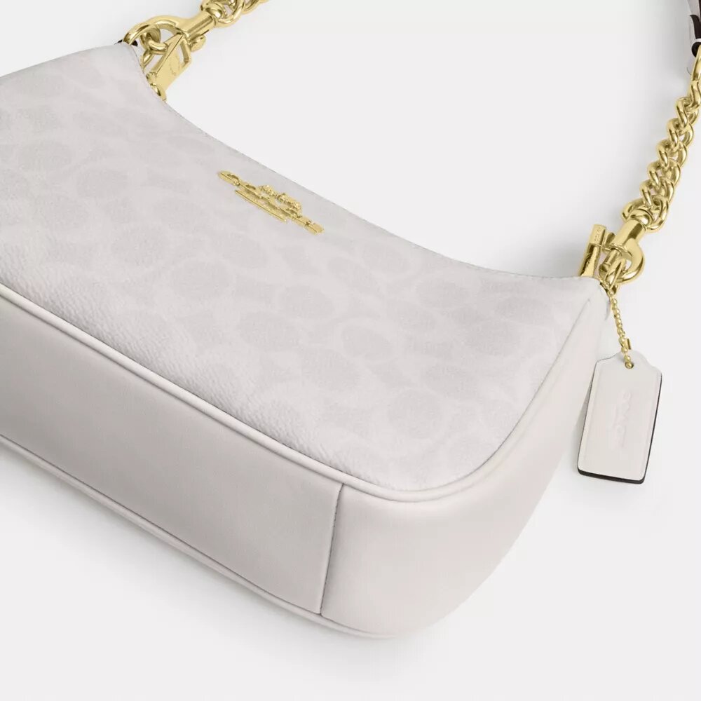 Teri-Schultertasche aus Signature Canvas