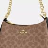 Teri-Schultertasche aus Signature Canvas