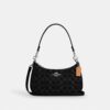 Teri-Schultertasche aus Signature-Denim