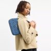 Teri-Schultertasche aus Signature-Denim