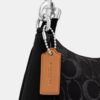 Teri-Schultertasche aus Signature-Denim