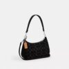 Teri-Schultertasche aus Signature-Denim