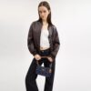 Teri-Schultertasche aus Signature-Denim