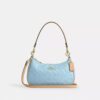 Teri-Schultertasche aus Signature-Leder