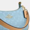 Teri-Schultertasche aus Signature-Leder