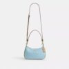 Teri-Schultertasche aus Signature-Leder