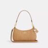 Teri-Schultertasche mit Anhänger