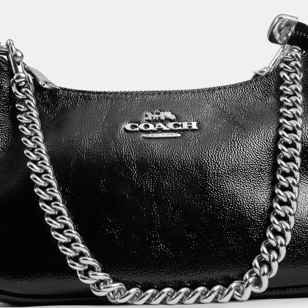 Teri-Schultertasche mit Etui