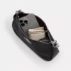 Teri-Schultertasche mit Etui