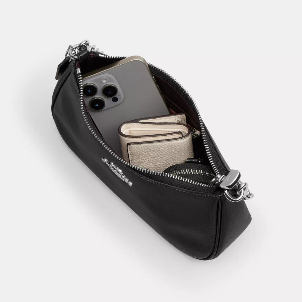 Teri-Schultertasche mit Etui
