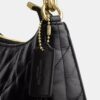 Teri-Schultertasche mit Steppung