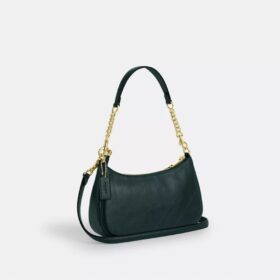 Teri-Schultertasche mit Steppung
