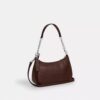 Teri-Schultertasche mit Steppung