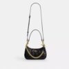 Teri-Schultertasche mit Steppung