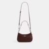Teri-Schultertasche mit Steppung