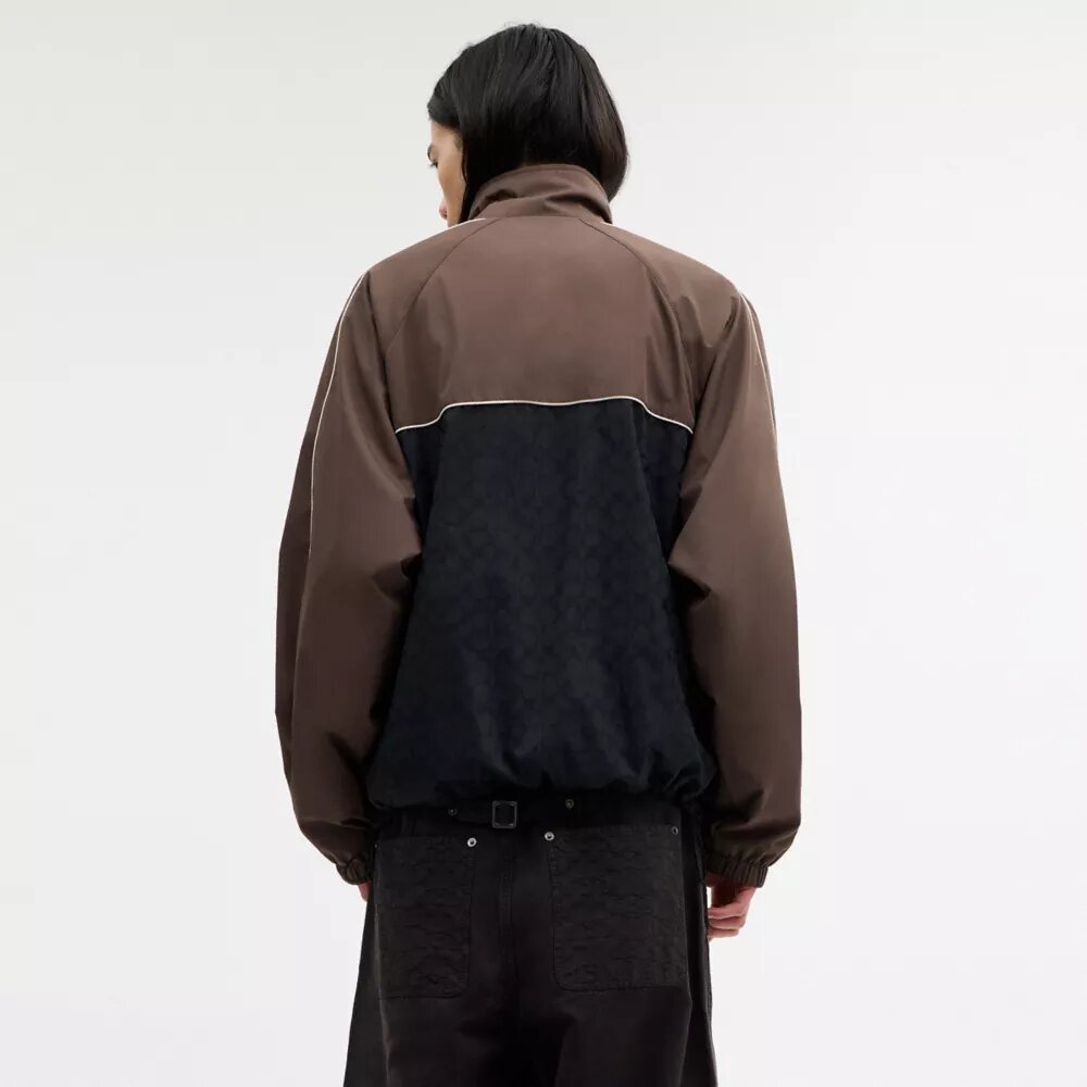 Trainingsjacke aus recyceltem Polyester