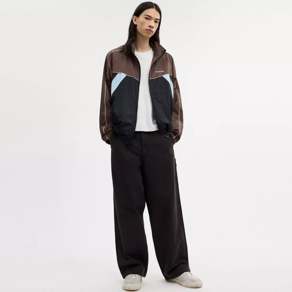 Trainingsjacke aus recyceltem Polyester