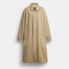 Trenchcoat aus wiederverwerteter Baumwolle