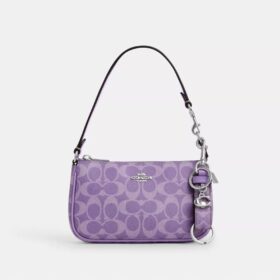 Trigger-Snap-Taschenanhänger aus Signature Canvas mit Anhänger