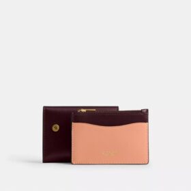 Unverzichtbare Geldbörse im Colorblock-Design