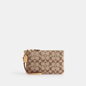 Unverzichtbare kleine Handgelenktasche aus unserem charakteristischen Jacquard