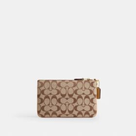 Unverzichtbare kleine Handgelenktasche aus unserem charakteristischen Jacquard