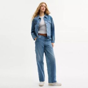 Upcycling-Jeansjacke
