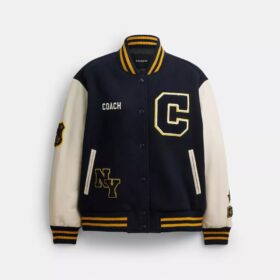 Varsity-Jacke aus Wolle