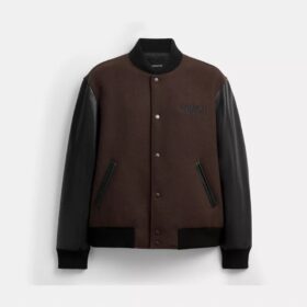 Varsity-Jacke aus Wolle