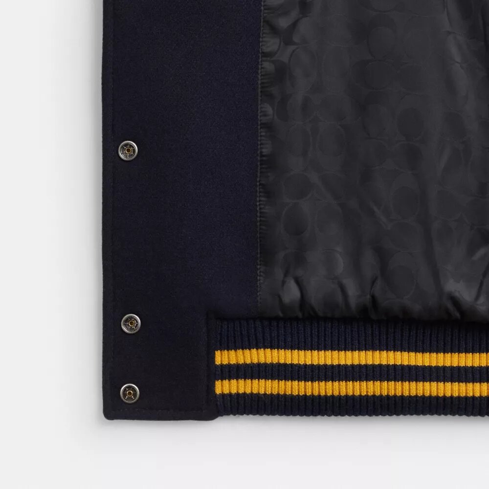 Varsity-Jacke aus Wolle