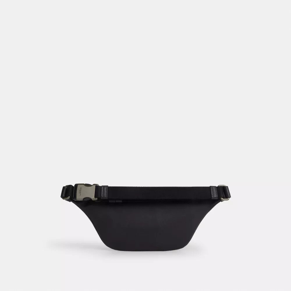 Warren Mini-Gürteltasche aus Signature Canvas mit Streifen