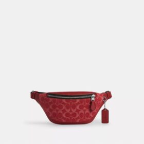 Warren Mini-Gürteltasche aus Signature-Denim