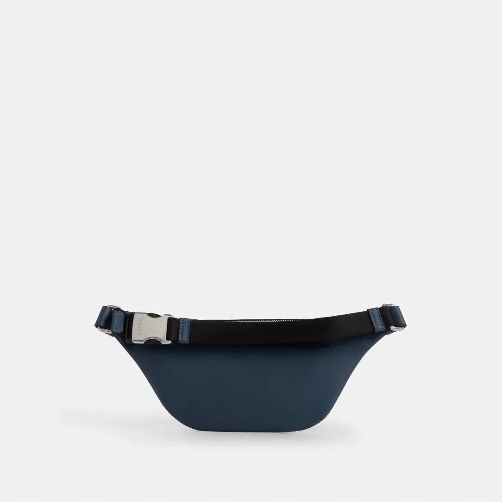 Warren Mini-Gürteltasche aus Signature-Denim