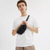 Warren Mini-Gürteltasche aus Signature-Denim