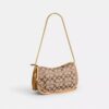 Waverly-Tasche mit zwei Turnlock-Verschlüssen aus unserem charakteristischen Jacquard