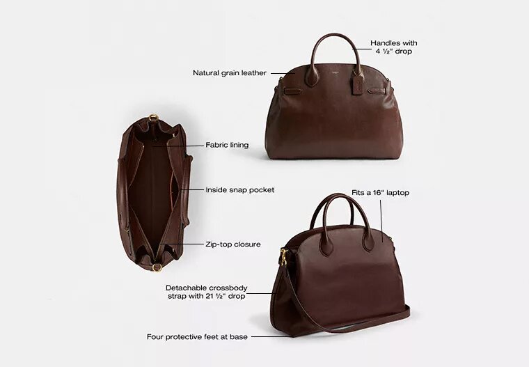 Weiche „Empire Carryall“-Tasche 48