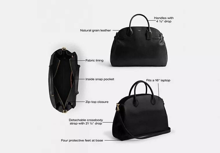 Weiche „Empire Carryall“-Tasche 48