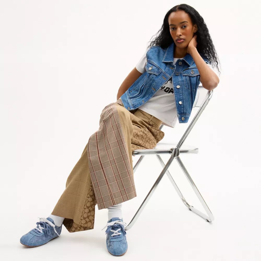 Weiche Sneaker aus unserem charakteristischen Denim