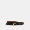 Wendegürtel mit geformter charakteristischer Schnalle, 13 mm