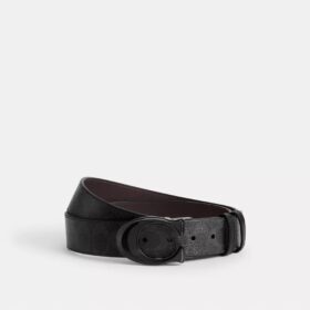 Wendegürtel mit unserer charakteristischen Schnalle, auf Maß zuschneidbar, 38 mm