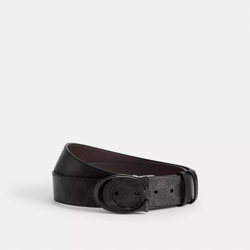Wendegürtel mit unserer charakteristischen Schnalle, auf Maß zuschneidbar, 38 mm