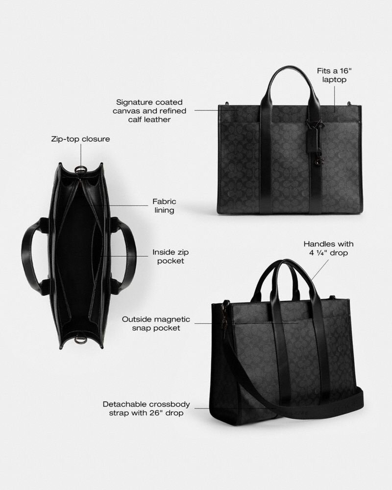 Wesley-Shopper aus Signature Canvas