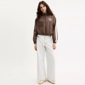 Windbreaker mit Farbblock-Design aus recyceltem Polyester