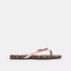 Zehentrenner mit Schleife in Signature-Jacquard